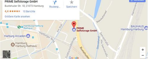 Google Maps: StandortHamburg-Harburg